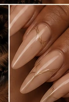 Detalhe ilustrativo de unhas